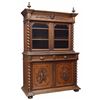 Image 1 : French Henri Ii Style Carved Oak Game Sideboard