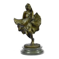 Limited Edition Classical bronze sculpture Marilyn Monroe bronze statue Celebrit