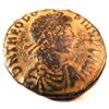 Image 2 : Bronze Coin of Theodosius I (379-395 A.D.)
