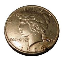 1924 Peace Dollar