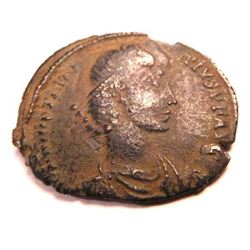 Bronze Coin of Constantius II (337-361 A.D.)