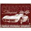 Image 1 : Corvette - 69 StingRay 16"Wx12.5"H