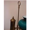 Image 3 : Victorian Converted Adjustable Brass Oil Lamp