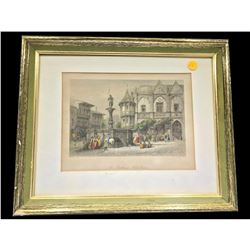 The Rathhaus, Hildesheim by C. Werner 1876