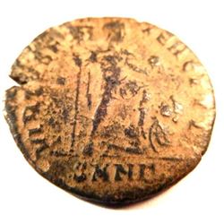 Bronze Coin of Arcadius (383-408 A.D.)