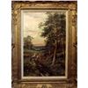 Image 2 : Signed Early 20thc Oil Painting, British Sunset Landscape