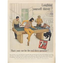 1963 7-Up Soft Drink Soda Advertisement