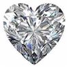 Image 3 : 4 carat Heart Facet BIANCO Diamond