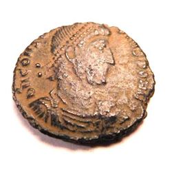 Bronze Coin of Constantius II (337-361 A.D.)