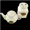 Image 1 : Ceramic Teapot & Tea Caddy Canister Set