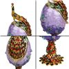 Image 2 : Faberge Inspired Peacock, Fabulous Piece, Very Elegant, Private Collection Elegance