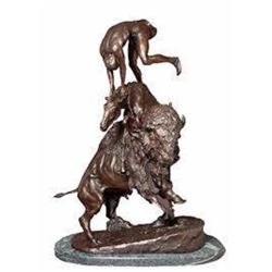 Buffalo Horse By Frederic Remington