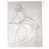 Image 1 : Signed & Numbered Original Hal Singer (1919-2003) "nude Etching