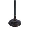 Image 2 : "COOPER" Tiffany-style Victorian 2 Light Floor Lamp 18" Shade