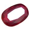 Image 4 : VVS 21.70 Ct Natural Mozambique Blood Red Ruby AGSL Certified Oval Cut Gemstone