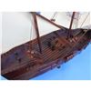 Image 10 : Wooden Santa Maria with Embroidery Tall Model Ship 30"