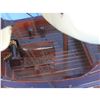 Image 6 : Wooden Santa Maria with Embroidery Tall Model Ship 30"