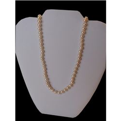 30" Cultura Oyster Shell Pearl Necklace