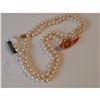 Image 3 : 30" Cultura Oyster Shell Pearl Necklace
