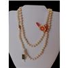 Image 5 : 30" Cultura Oyster Shell Pearl Necklace