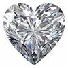 Image 1 : 4 carat Heart Facet BIANCO Diamond