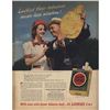 Image 1 : 1940 Lucky Strike Cigarettes Magazine Ad