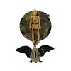 Image 1 : Artisan Creation Halloween Skeleton & Bat Brooch