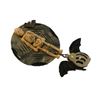 Image 2 : Artisan Creation Halloween Skeleton & Bat Brooch
