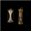 Image 1 : Pair of Victorian Hourglass Sand Clock Pendants