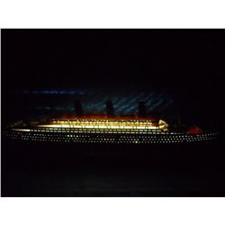 RMS Queen Mary Limited 40" w/ LED Lights Model Cruise Ship