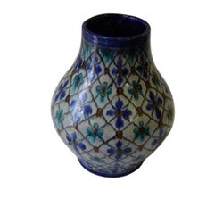Early 20thc Arts & Crafts Persian Iznik Vase