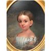 Image 1 : Victorian Girl Child, Mourning Oil Painting