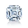 Image 1 : 4 ct Asscher Cut BIANCO Diamond