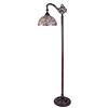 Image 3 : Tiffany-style Reading Floor Lamp