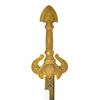 Image 2 : 20thc Ornate Brass Motif "Toledo" Dagger