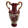 Image 2 : Vintage French Limoges Fragonard Courting Scene Porcelain Vase
