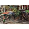 Image 3 : Signed Oil On Canvas, European Street Scene