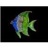 Image 4 : Vintage 1970's Blue & Green Enamel & Rhinestone Fish Brooch Pin