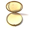 Image 2 : Vintage Art Nouveau Floral Enamel Repousee Powder Compact