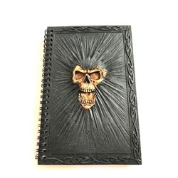 Gothic Skeleton Skull Cursing Conjure Journal
