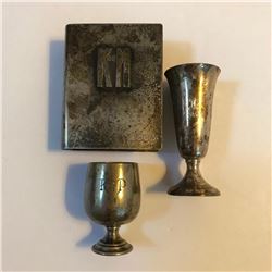 Vintage Group, Mardi Gras Krewe Sterling Silver Souvenirs