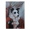 Image 1 : 21stc Photorealism, Border Collie Oil Painting