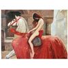 Image 1 : Student of Collier, Lady Godiva, 20thc Oil Painting