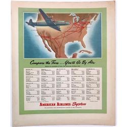 1940's American Airlines Magazine Ad