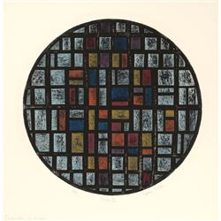 John Culik, Tondo II, Aquatint Etching
