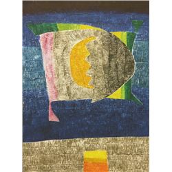 K.B. (Kyu-Baik) Hwang, Sky - Blue, Mezzotint