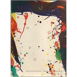 Sam Francis, Smithsonian Offset Lithograph