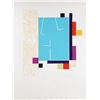 Image 1 : Stephen Antonakos, Untitled Print H from Alphavitos, Lithograph