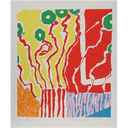 Knox Martin, Flower III, Silkscreen