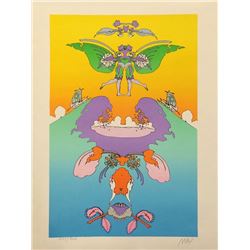 Peter Max, Facing Waves, Lithograph